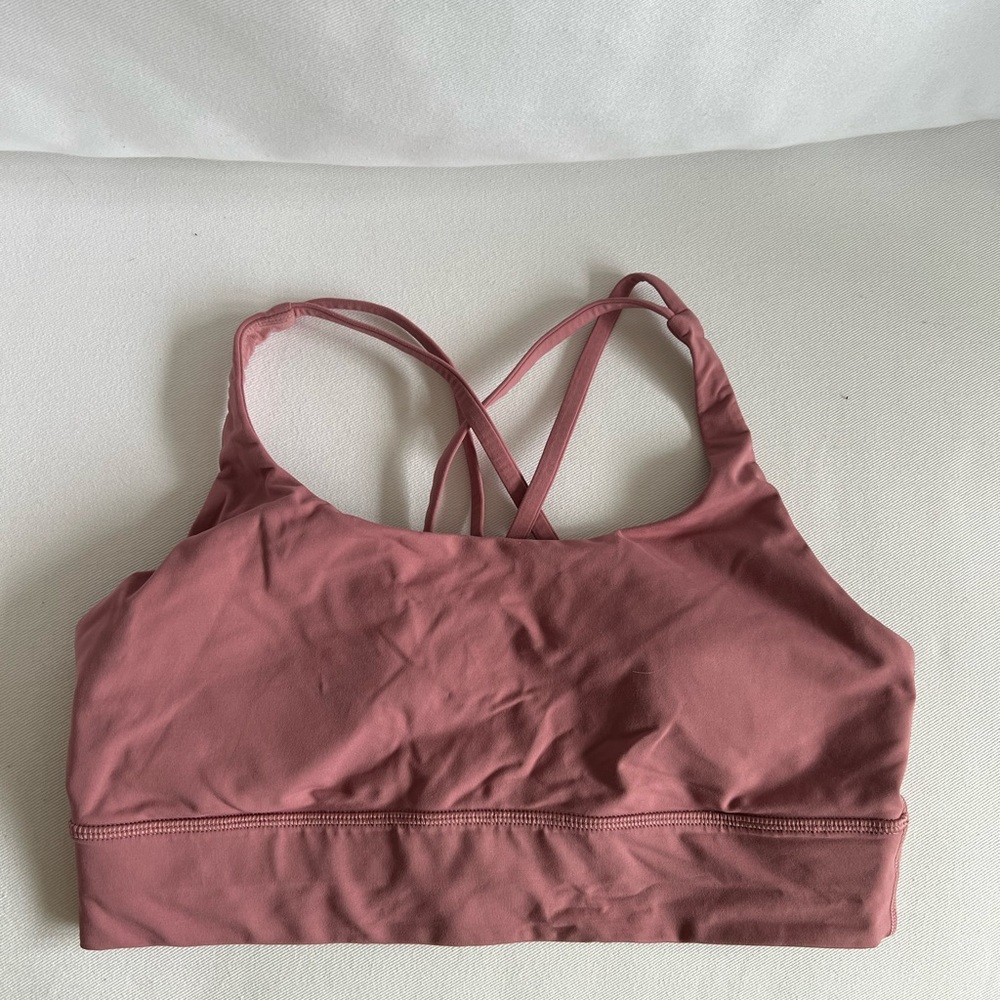 Lululemon energy bra size 12 Spanish rose